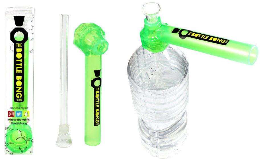 Bottle Bong - Green