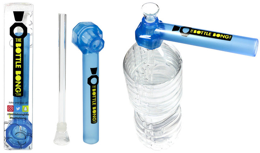 Bottle Bong - Blue
