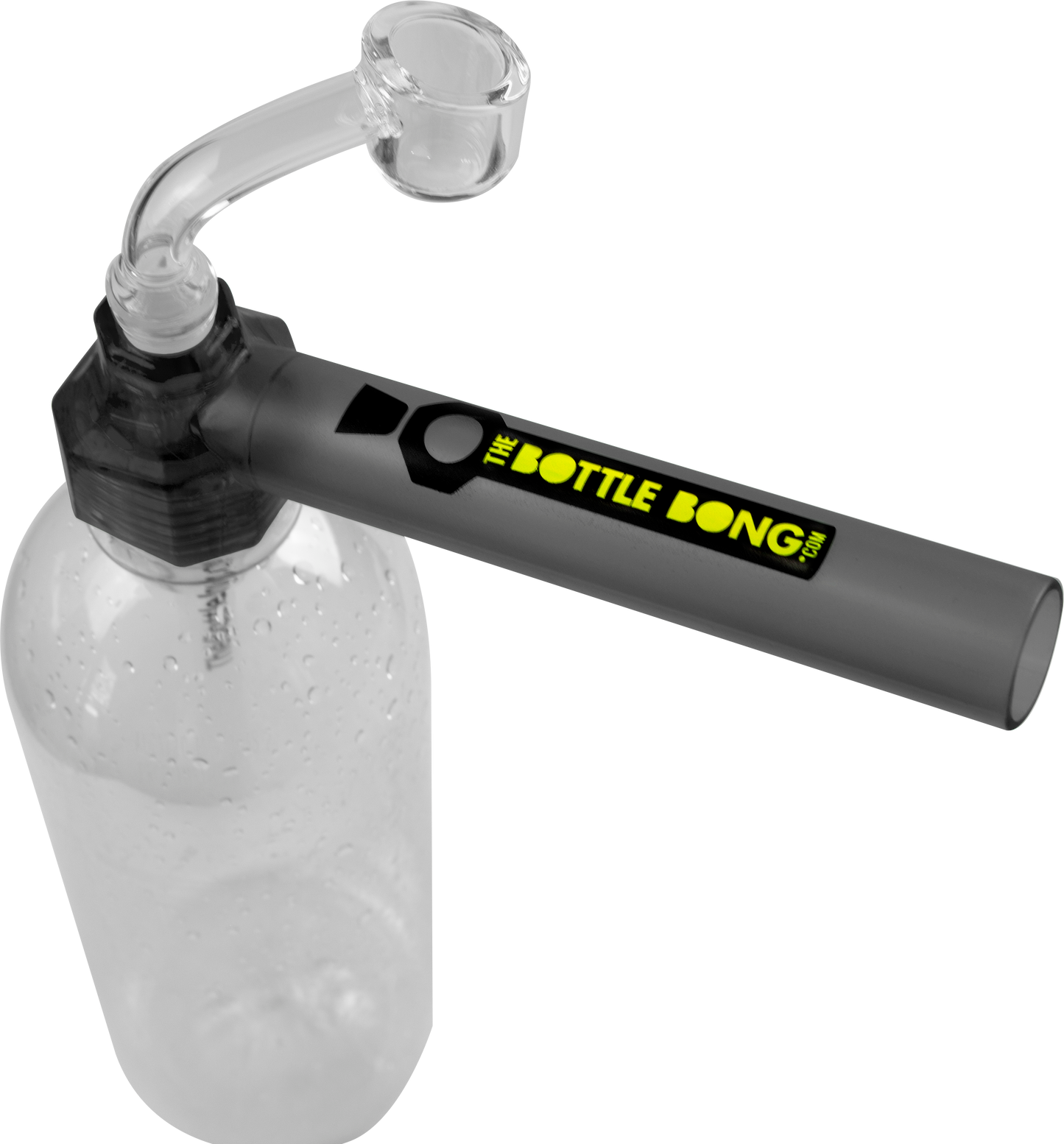 Bottle Bong Dab Rig - Black