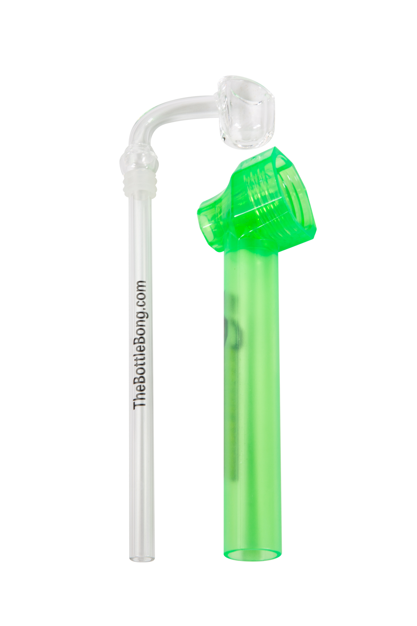 Bottle Bong Dab Rig -  Green