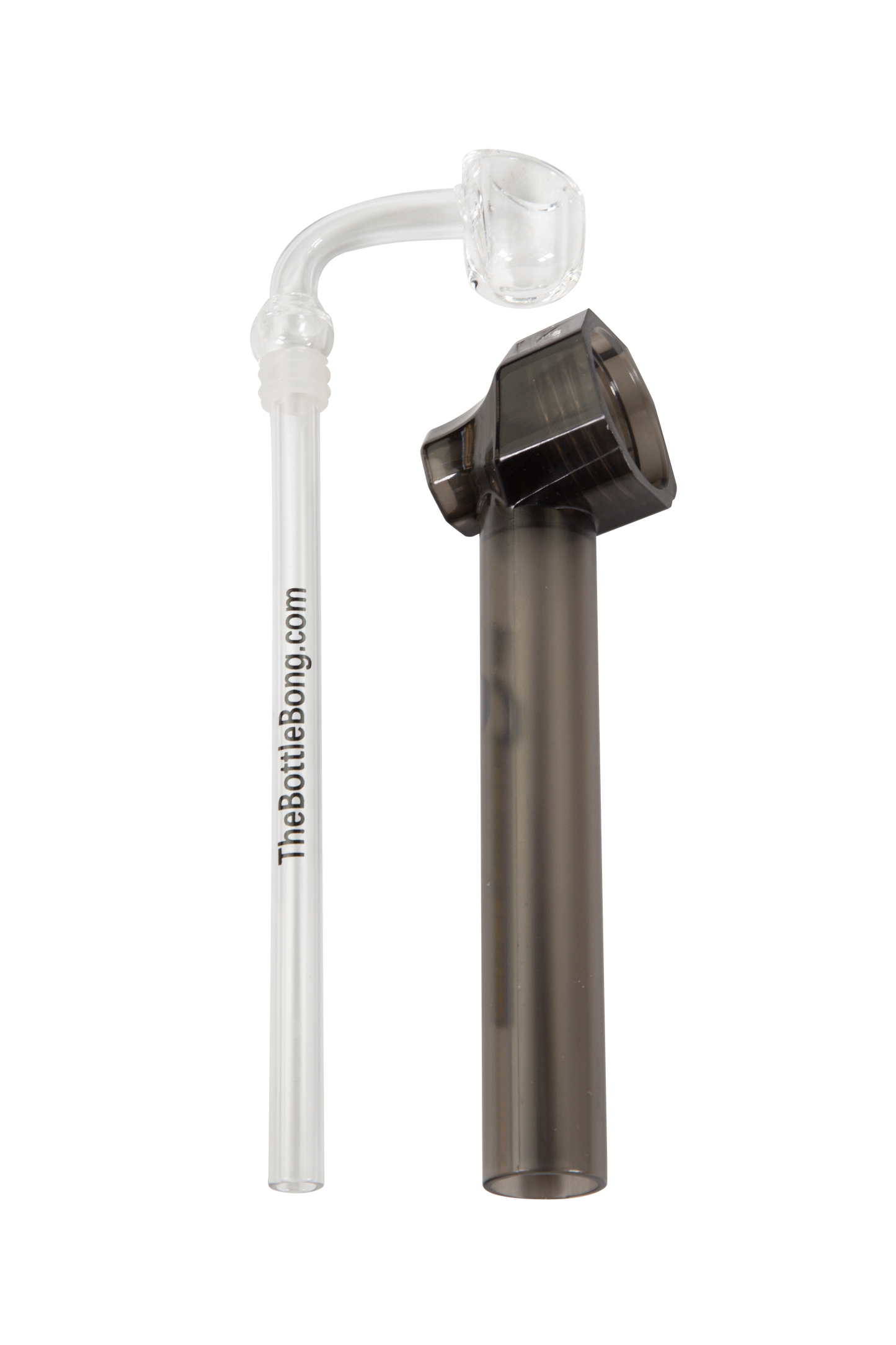 Bottle Bong Dab Rig - Black