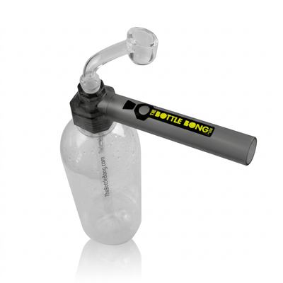 Bottle Bong Dab Rig -  Black
