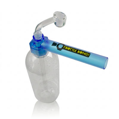 Bottle Bong Dab Rig -  Blue