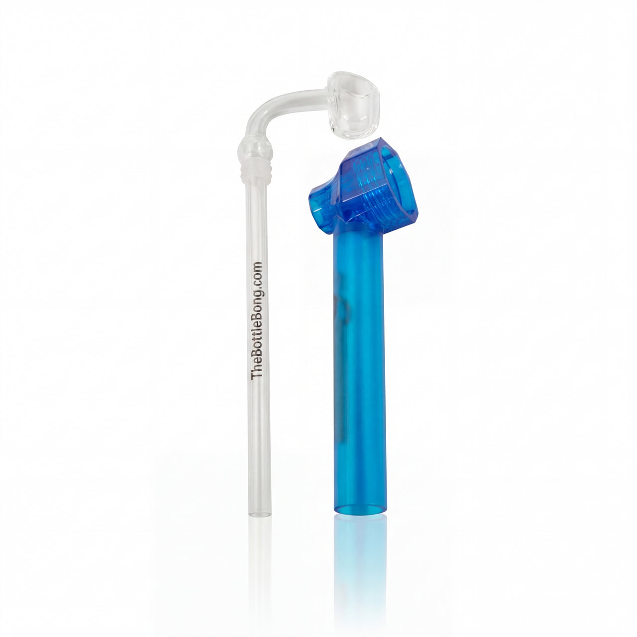 Bottle Bong Dab Rig -  Blue