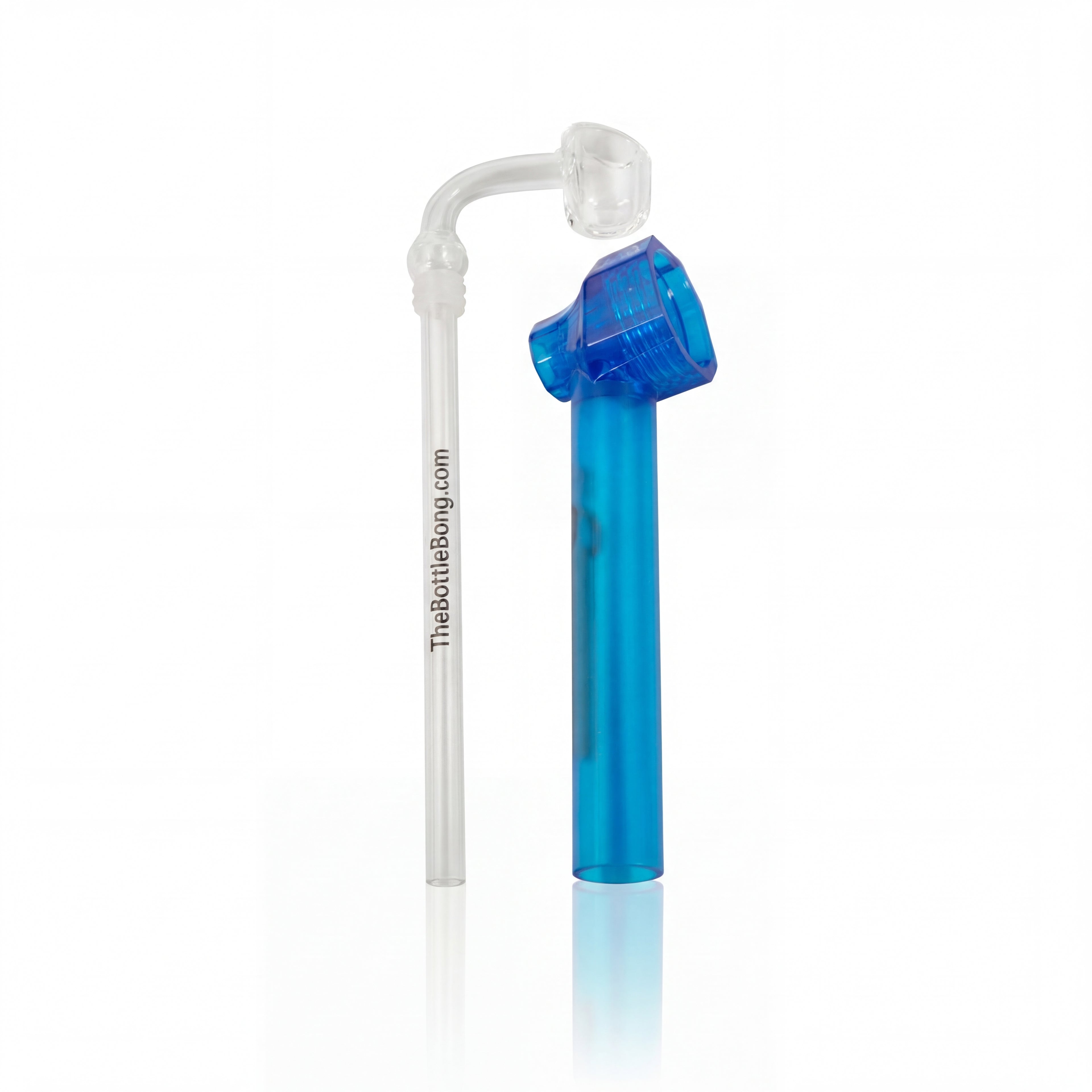 Bottle Bong Dab Rig -  Blue