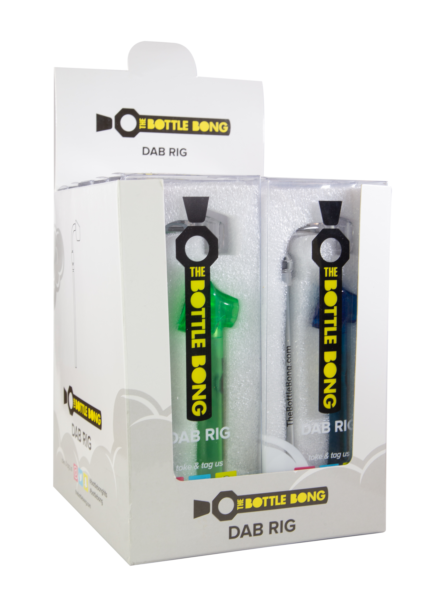 Box of Bottle Bong Dab Rigs